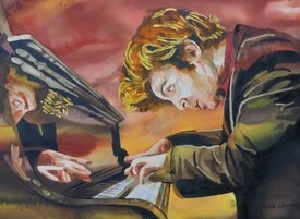 Michel Lemaire peintre des musiciens